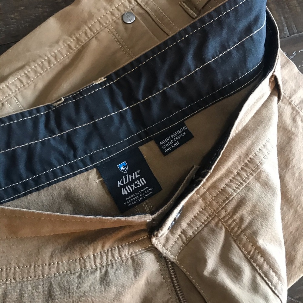 Kuhl 40 x 30 vented hiking pants.